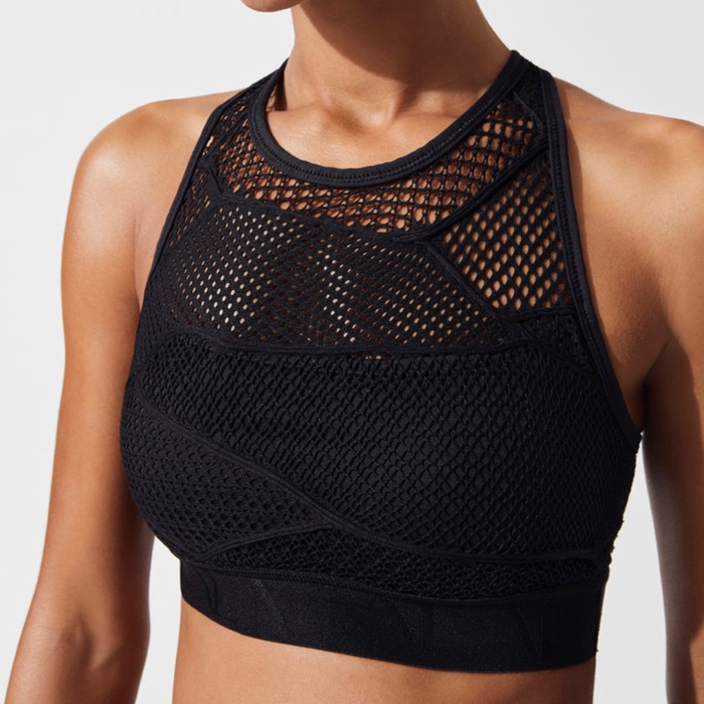 Alala Cross Back Bra Carbon 38